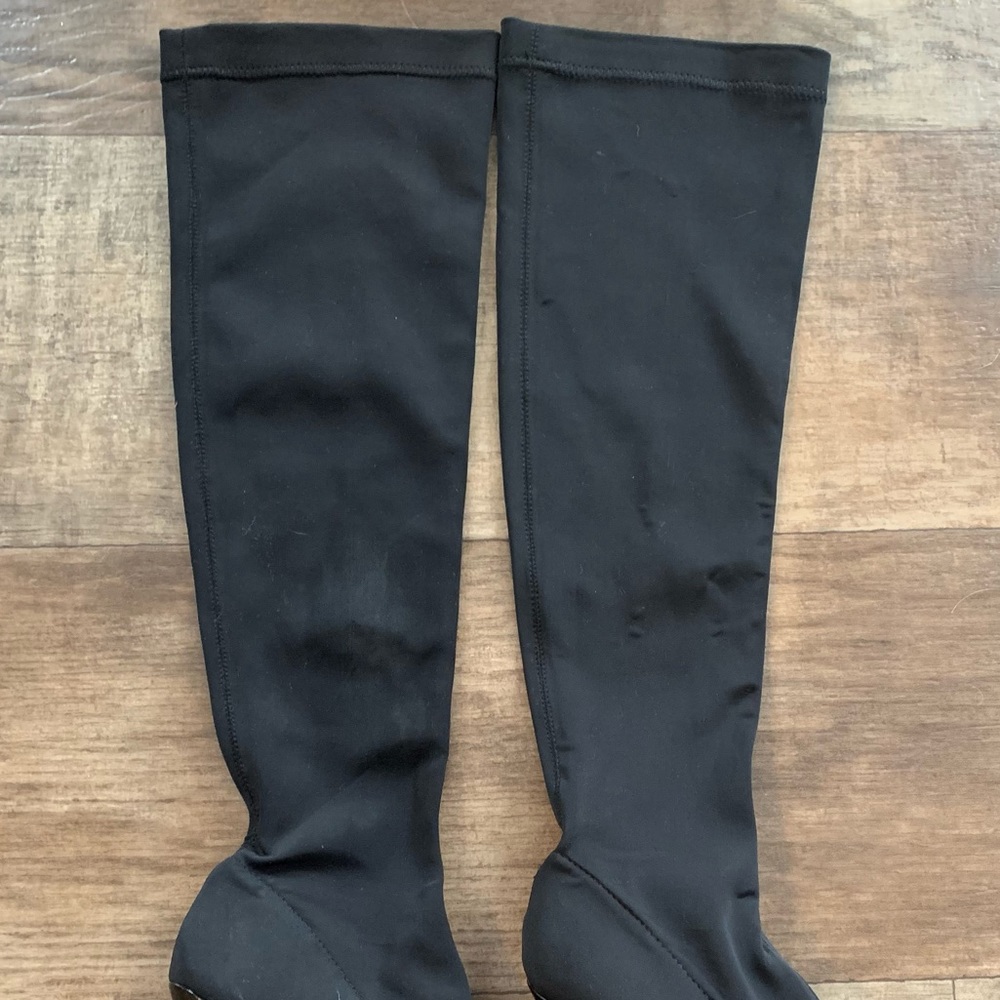 Frederick’s of Hollywood thigh high black boots - Picture 4 of 10